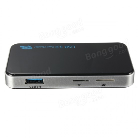 All in 1 USB 3.0 Multi Memory Card Reader CF XD MS SD M2 M2 TF