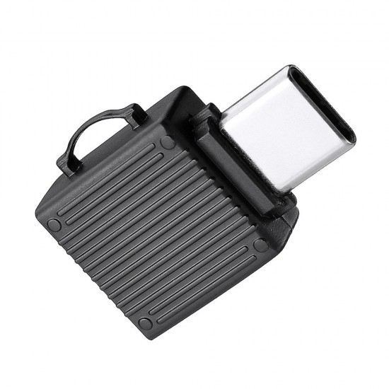 Aluminum Alloy Type-C TF OTG Card Reader for Micro SD TF Memory Card