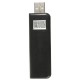 Black USB2.0 Single Slot Compact Flash CF I II MD Memory Card Reader Adapter