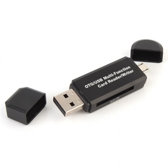 High Speed Micro USB OTG to USB Adapter SD Card Reader For Mobile Phone Tablet