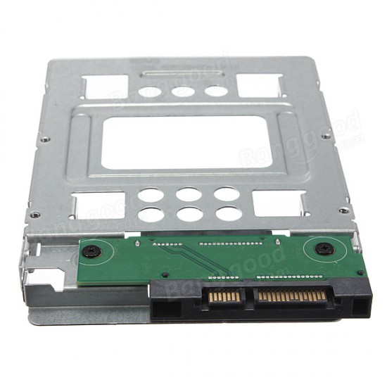 2.5 inch SSD to 3.5 inch SATA HDD Hard Drive Converter Adapter Caddy Tray