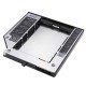 2.5 Inch SATA 2nd HDD 9.5mm Hard Drive Caddy For Thinkpad T400 W500