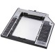 2.5 Inch SATA 2nd HDD 9.5mm Hard Drive Caddy For Thinkpad T400 W500