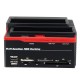 2.5/3.5" SATA IDE HDD Docking Station Clone Backup Hard Drive Enclosure USB2.0 HUB Card Reader EU