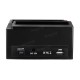 2.5/3.5" SATA IDE HDD Docking Station Offline Clone Hard Drive Enclosure USB2.0 HUB Card Reader US