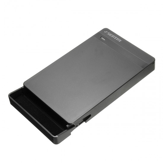 2.5" USB 3.0 SATA Ultrathin Light Portable External Hard Drive Enclosure With USB A to B Data Cable