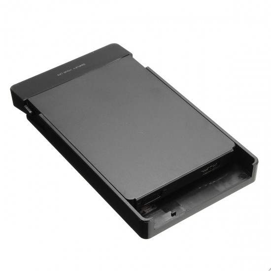 2.5" USB 3.0 SATA Ultrathin Light Portable External Hard Drive Enclosure With USB A to B Data Cable