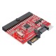 Bidirectional SATA to IDE Adapter IDE to SATA Hard Drive Converter Card with Sata Cable Power Cable