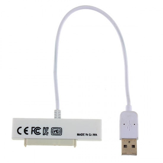 USB 2.0 to SATA Serial ATA Adapter Cable For 2.5 Inch HDD Hard Drive