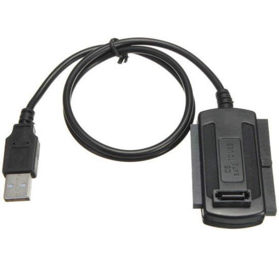 USB2.0 to IDE SATA 2.5/3.5inch Hard Drive HD HDD Converter Adapter Connection Cable