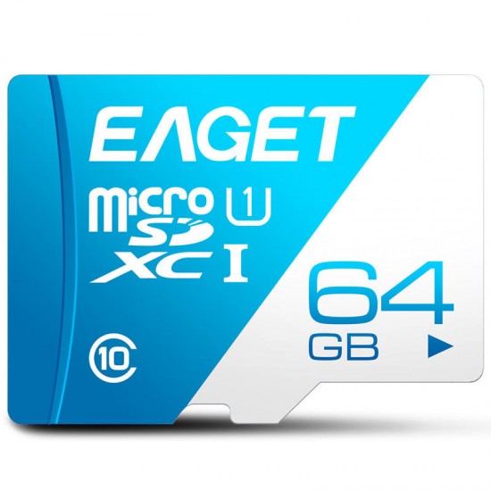 EAGET T1 Micro SD Card Memory Card 16GB/32GB/64GB/128GB Class 10 TF Card