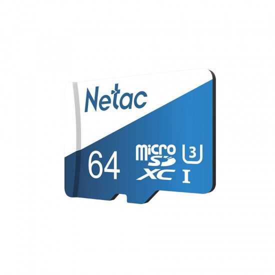 Netac P500 64GB TF Card MicroSD 64G 100MB/s UHS-1 U3  Memory Card Data Mirco SD Card