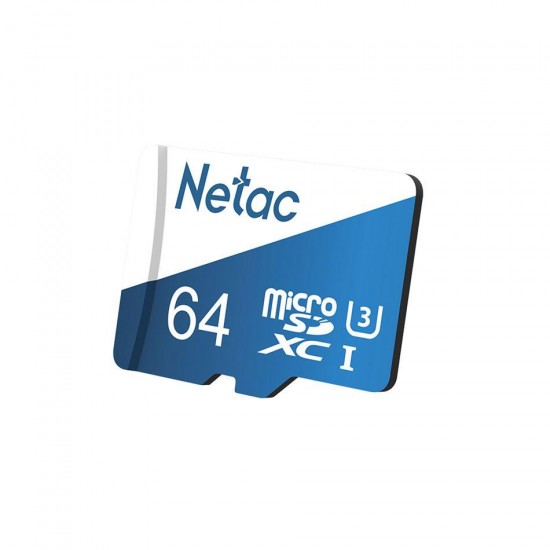 Netac P500 64GB TF Card MicroSD 64G 100MB/s UHS-1 U3  Memory Card Data Mirco SD Card