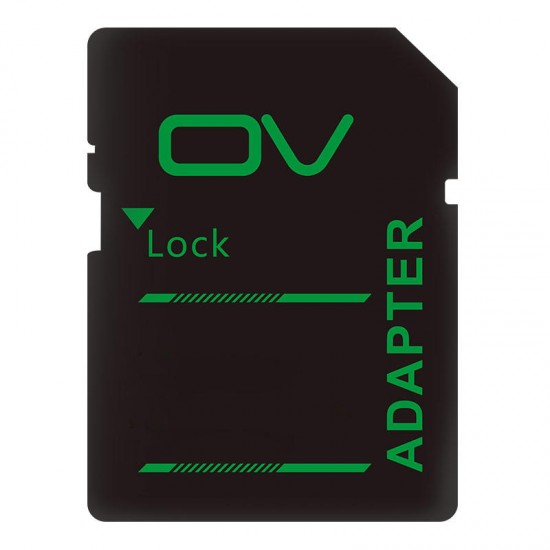 OV TF Card Memory Card to Secure Digital Card Reader Holder Adapter
