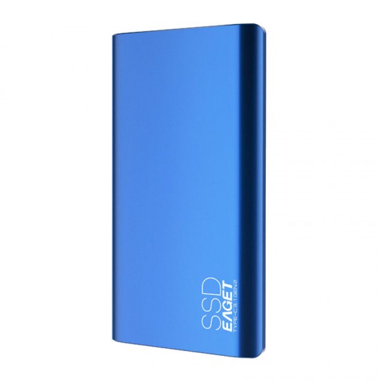 Eaget M10 Type-c 3.1 Gen2 Mobile SSD Solid State Drive TLC Support NVME Protocol High Speed External SSD Hard Drive