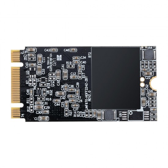 Kingspec M.2 NGFF 2242 SATA SSD TLC Internal Solid State Drive Internal Hard Disk 64/128/256GB