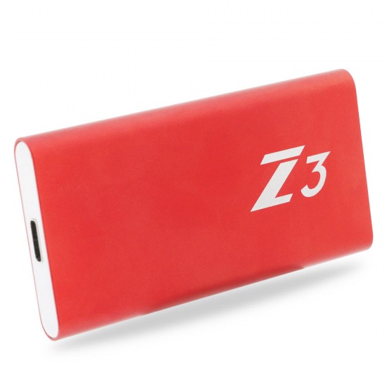 Kingspec Z3 Type C USB 3.1 External SSD Solid State Drive Disk Hard Drive 64/128/256GB Portable