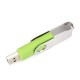 10 x 1GB Mini USB 2.0 Flash Memory Green Foldable U Disk