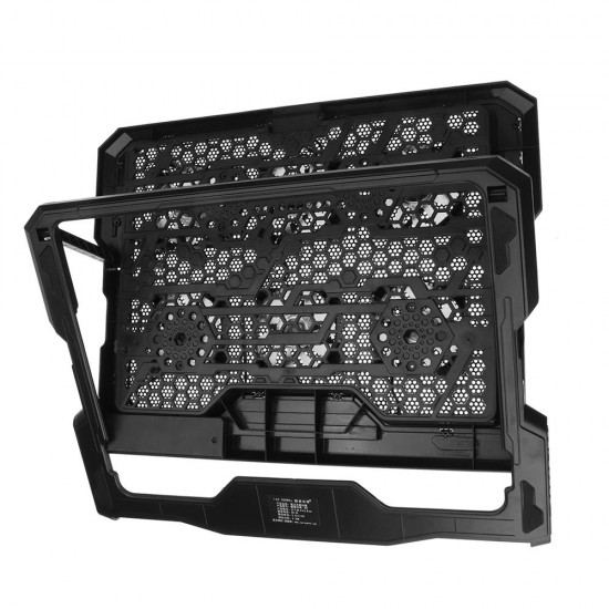 Adjustable Laptop Cooling Pad USB Cooler 6 Cooling Fans With Stand For 12-15.6 inch Laptop Use Adjustable Laptop Cooling Pad USB Cooler 6 Cooling Fans With Stand For 12-15.6 inch Laptop Use