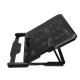 Adjustable Laptop Cooling Pad USB Cooler 6 Cooling Fans With Stand For 12-15.6 inch Laptop Use