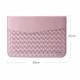 15 inch Weaving Laptop Bag PU Leather Case Cover Bag for Makbook Laptop