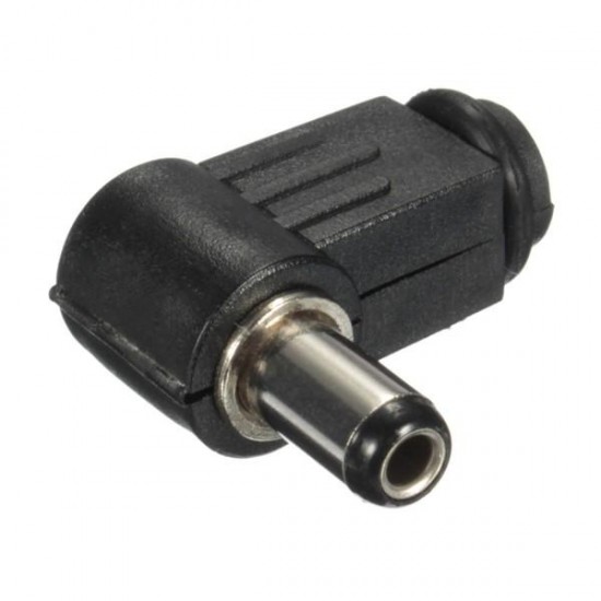 2.5x5.5mm Right Angle L 90° Male Plug Jack DC Power Tip Socket Connector Adapter