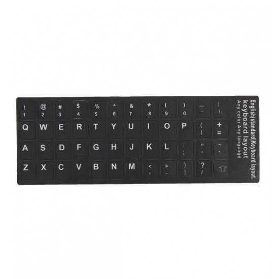 English US Non-transparent Keyboard Sticker