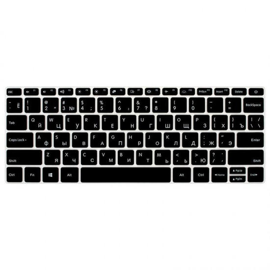 Russian Silicone Keyboard Cover For 12.5 inch 13.3 inch XIAOMI AIR Laptop Notebook Accessories