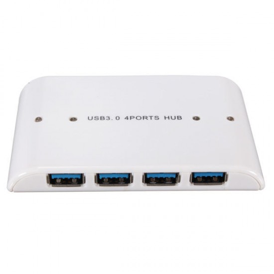 4 Ports USB 3.0 HUB With AC Power Adapter EU/UK/US Plug