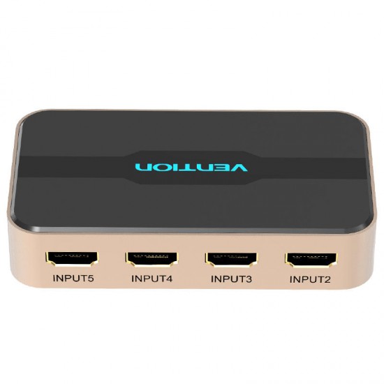 HDMI Splitter Switch 5 input 1 output HDMI Switcher 5X1 For XBOX 360 PS4/3 Smart Android HDTV 4K*2K