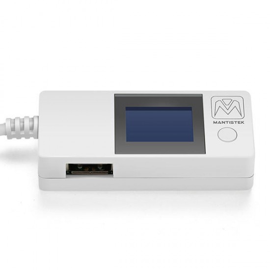 MantisTek® White Tail USB Doctor Voltage Current Detector Power Tester