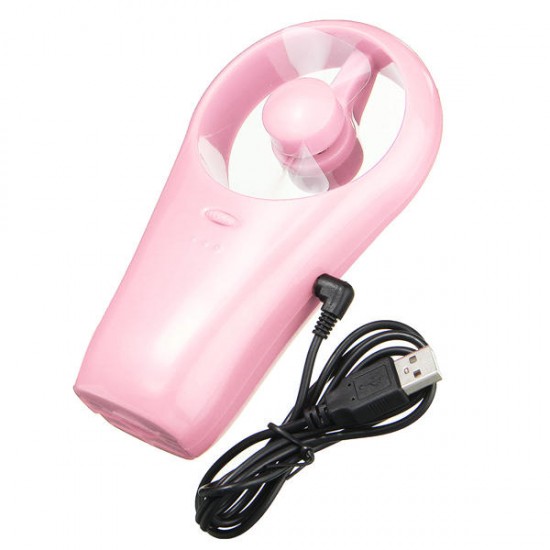 Mini Handheld Portable Mute USB Air Conditioner Summer Cooler Cooling Fan