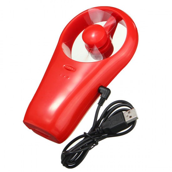 Mini Handheld Portable Mute USB Air Conditioner Summer Cooler Cooling Fan