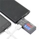 USB Detector Current Voltage 3V-9V Tester Double USB Row Shows USB Detector Current Voltage 3V-9V Tester Double USB Row Shows