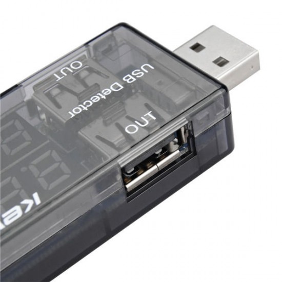 USB Detector Current Voltage  3V-9V Tester Double USB Row Shows