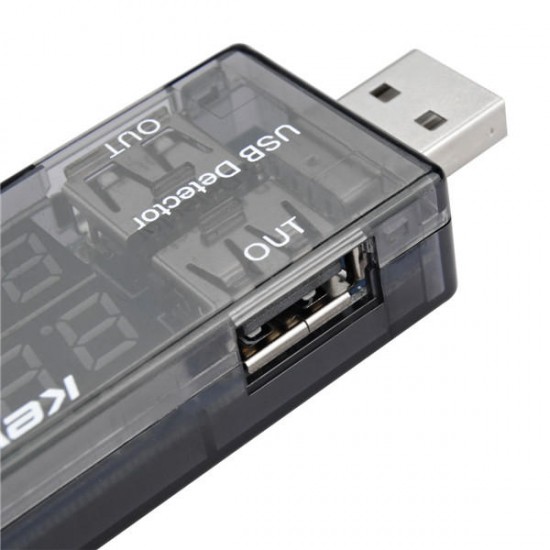 USB Detector Current Voltage 3V-9V Tester Double USB Row Shows USB Detector Current Voltage 3V-9V Tester Double USB Row Shows