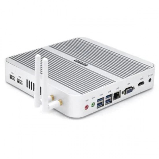 HYSTOU FMP03 Fanless I5-4200U 16GB RAM 4G eMMC 64G SSD ROM Mini PC