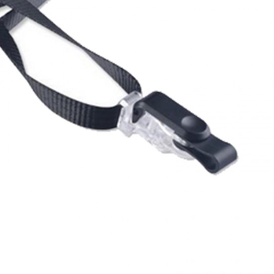 10Pcs Black Universal Phone Strap Lanyard Keychain ID Work Card Business Card Strap Neck Strap