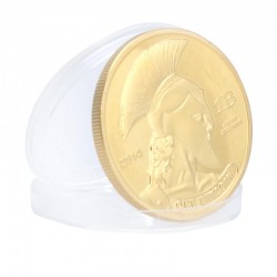 1Pcs Bitcoin Model Gold Plated Titan Commemorative Coin BTC Bitcoin Metal Coin Decorations