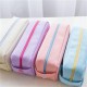 1Pcs Canvas Pencil Case Pen Holder Makeup Bag Stationery Pouch Bag Accessory Case For Students Gift