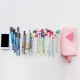 1Pcs Canvas Pencil Case Pen Holder Makeup Bag Stationery Pouch Bag Accessory Case For Students Gift