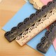 Mrosaa 15cm Wood Straight Ruler Cute sweet vintage lace carving For Kid Gift Office School Supplies