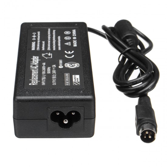24V 3A DC 3 Pin Switching Power Supply Adapter Charger 100-240V AC Input For Printer TV Box MP3 Camera Use