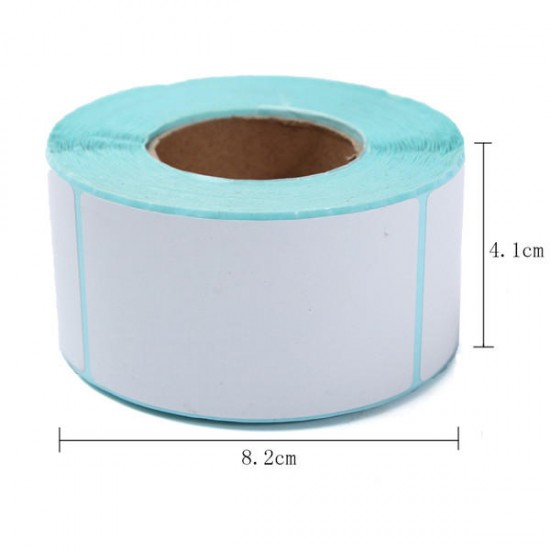 400PCS 40x70mm Printing Label Barcode Number Thermal Adhesive Paper Sticker