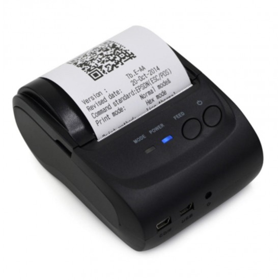 Bluetooth Thermal Receipt Printer Pocket Printer POS Thermal Receipt Printer For IOS Android Windows