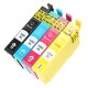 Mengxiang T1281-T1284 Print Ink Cartridge for EPSON STYLUS S22/SX125/SX420W/SX425W/OFFICE BX305F