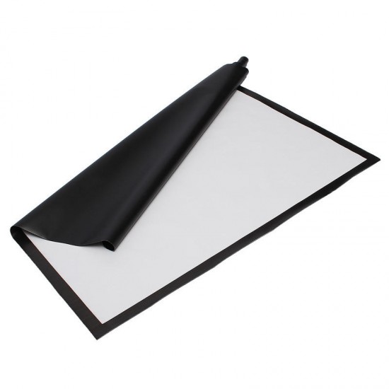 84 Inch Projector Screen 16:9 186cm X 105cm Projector Accessories Fabric Material Matte White