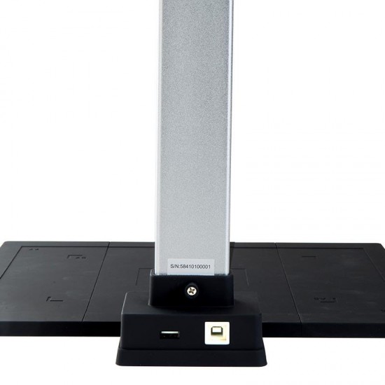 Deli 15153 High Definition High-speed Document Scanner With Identity Recognition A4 Portable Photos