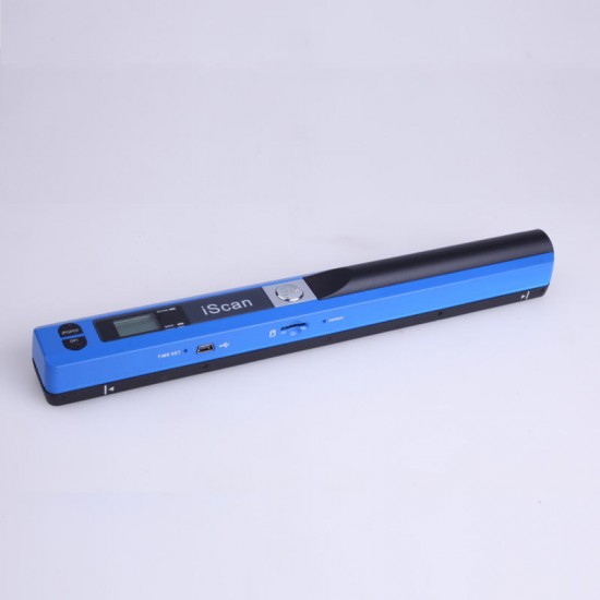 Handheld Document Scanner 900 DPI LCD Display Support JPG/PDF Format Selection Offline Scanning