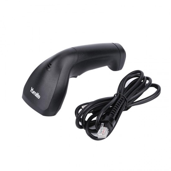 High Speed 2.4G Wired Barcode Scanner Handheld Scanning 1D Bar Code Reader Decoder Scanner YT-601